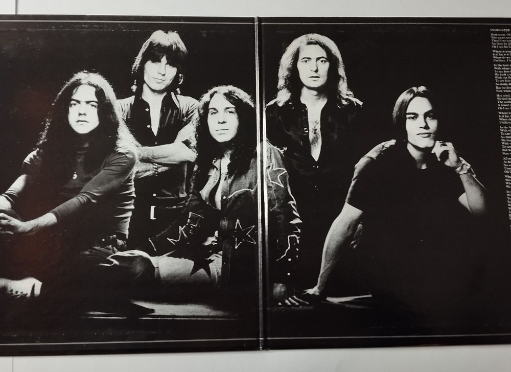 Винтажная виниловая пластинка LP Ritchie Blackmore Rainbow Rising (Japan 1976) (No Obi) Do You Close Your Eyes MWF 1004