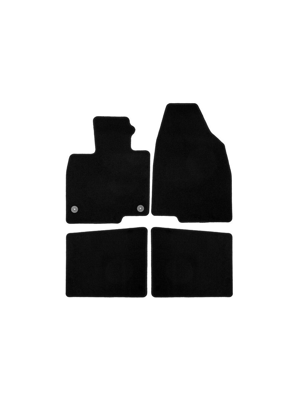 Коврики в салон для FAW Bestune T99 2023-, внедорожник , 5шт (текстиль) KLEVER0106201801200K