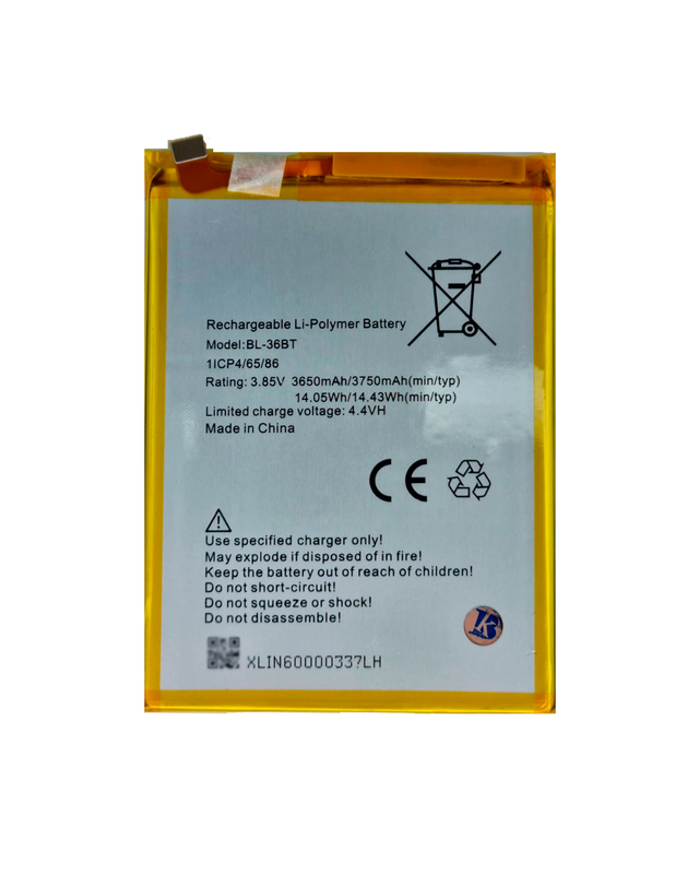 Аккумулятор для CF7/8 CA7/8 Camon11/11PRO/X/I 3750mAh (BL-36BT)