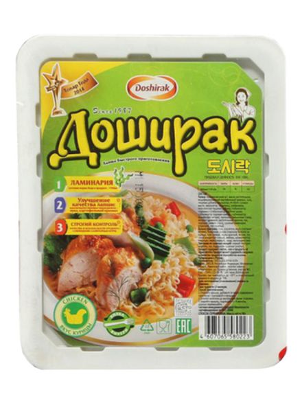 Лапша Доширак со вкусом курицы 90 г