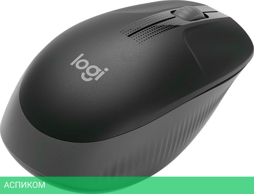 Мышь Logitech M190 черный/темно-серый (910-005913)