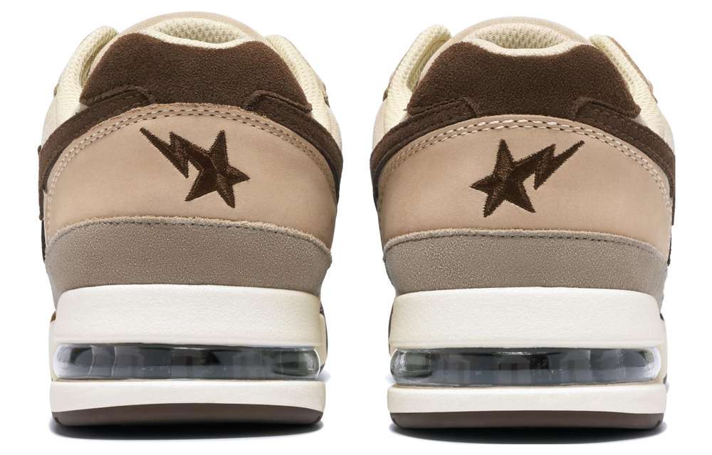 A Bathing Ape Bathing Ape Road Sta 1 Leather Sneakers