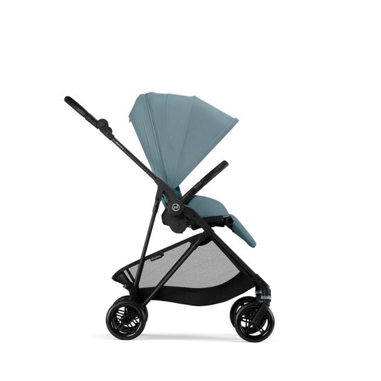 Прогулочная коляска Cybex Melio Carbon 2025 (Stormy Blue)
