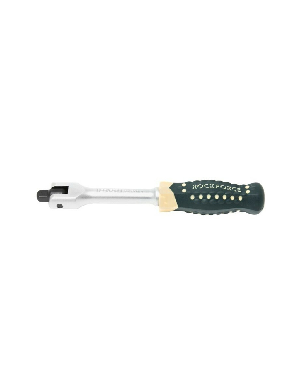 Вороток шарнирный с резиновой ручкой 150мм, 1/4'' RockForce##Rock FORCE RF-8012150
