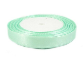 Лента атласная 12 мм мятная