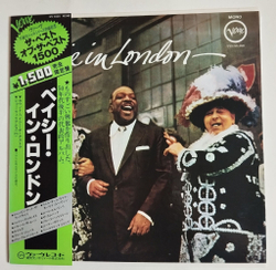 Винтажная виниловая пластинка LP Count Basie Orchestra In London (Japan 1980) (Obi)