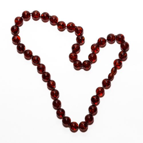 Бусы из янтаря натурального, 45 см, диаметр 10 мм. Янтарные бусы из Калининграда