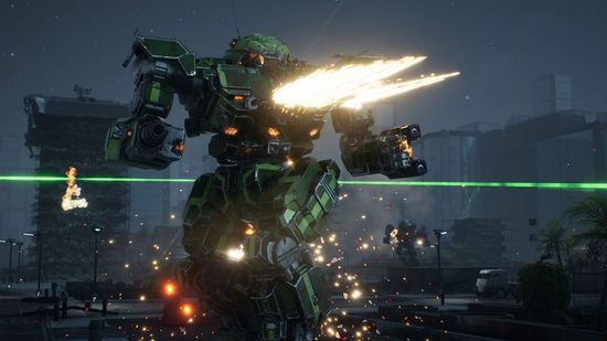 PS4 MechWarrior 5: Mercenaries (Б/У, Русские субтитры, CUSA-28240)