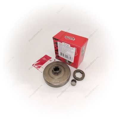 Корзина сцепления б/п Husqvarna 268/272xp (3/8"-7, 79/16-мм, с/в, подшипник) [Winzor]