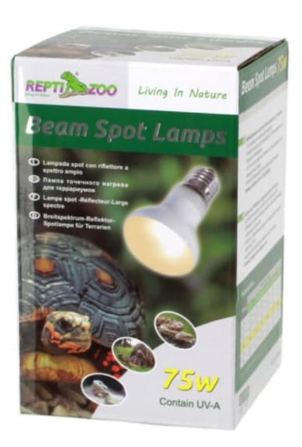 BeamSpot 75Вт Лампа точечного нагрева террариумная