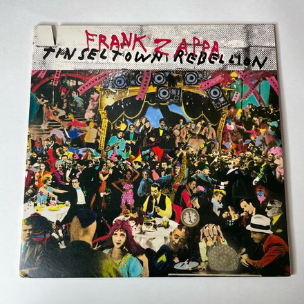 Винтажная виниловая пластинка LP Frank Zappa Tinsel Town Rebellion (USA 1981)