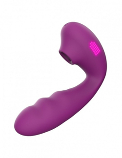 BeYourLover Tara с LED-дисплеем - Вакуумный стимулятор с двойным нагревом