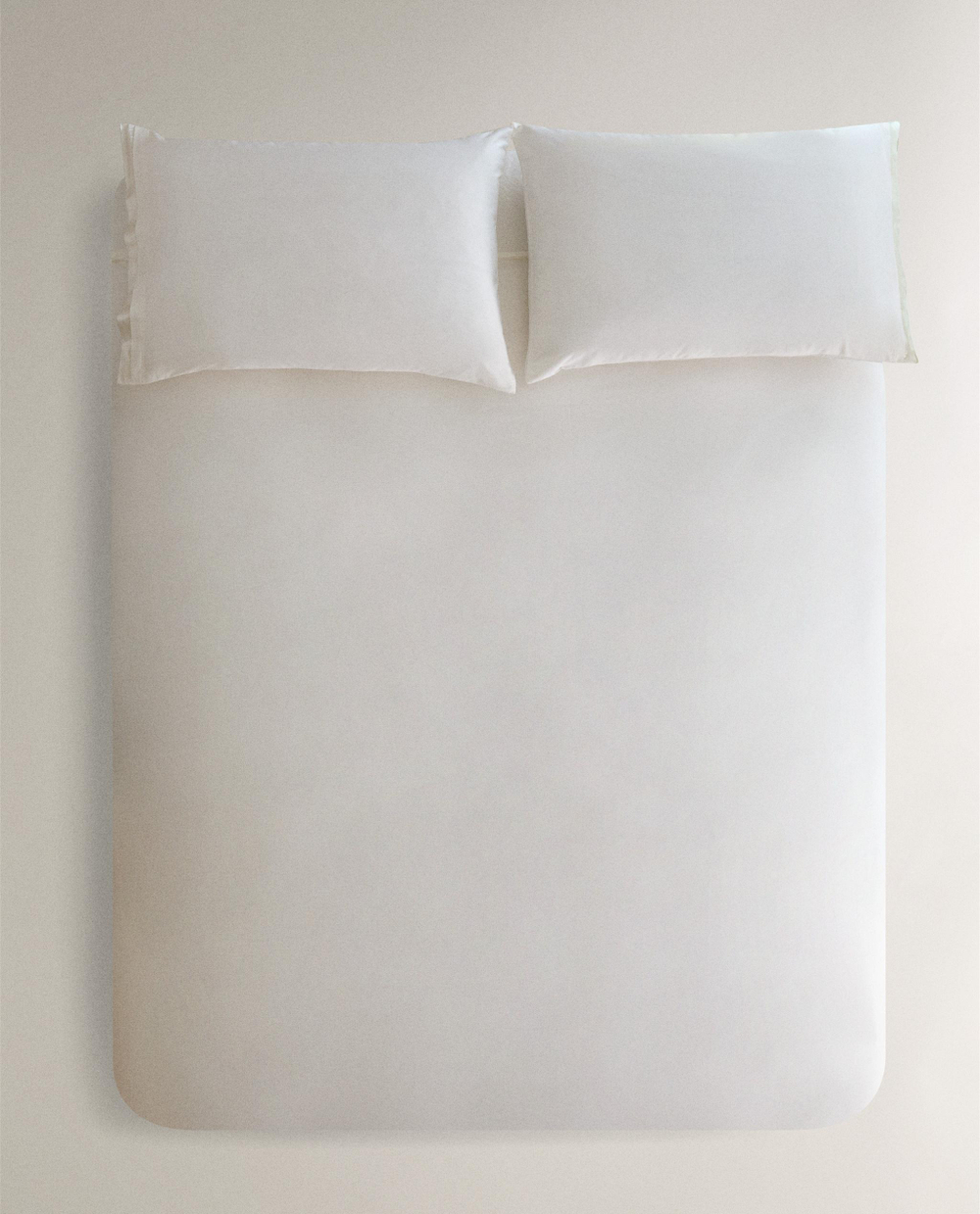 Пододеяльник Zara Home сатин, хлопок 95%, однотонный, 6174/088