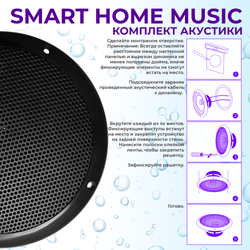 Комплект влагостойкой акустики SMART HOME MUSIC - Visaton 4