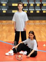 Брюки для девочки Успех-3 Виотекс ЧЁРНЫЙ