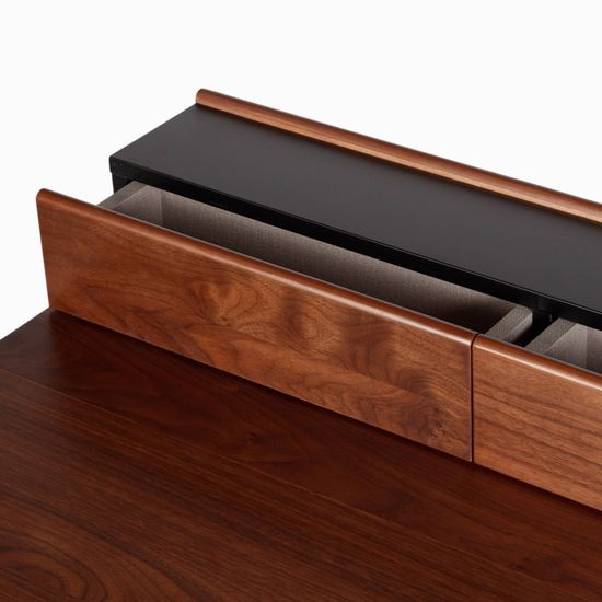 Письменный стол Jerome 120х55 шпон ореха