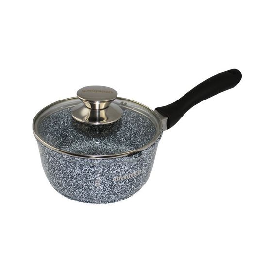 Ковш с крышкой 1,35 л. из литого алюминия Ofenbach NB 100515 с мраморным покрытием