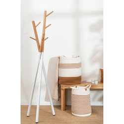 Вешалка напольная 172см Bergenson Bjorn Amundsen белая/бежевая