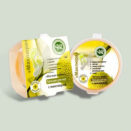 "Мягкие пятки" бальзам для ног с маклюрой
