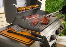 Набор инструментов для гриля Precision, 3 предмета, нержавеющая сталь, Weber