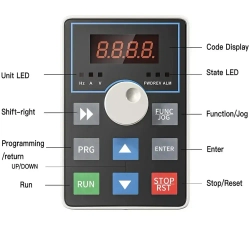 Частотный преобразователь, Драйвер инвертора ,привод двигателя,VFD инвертор,2200Вт,220В