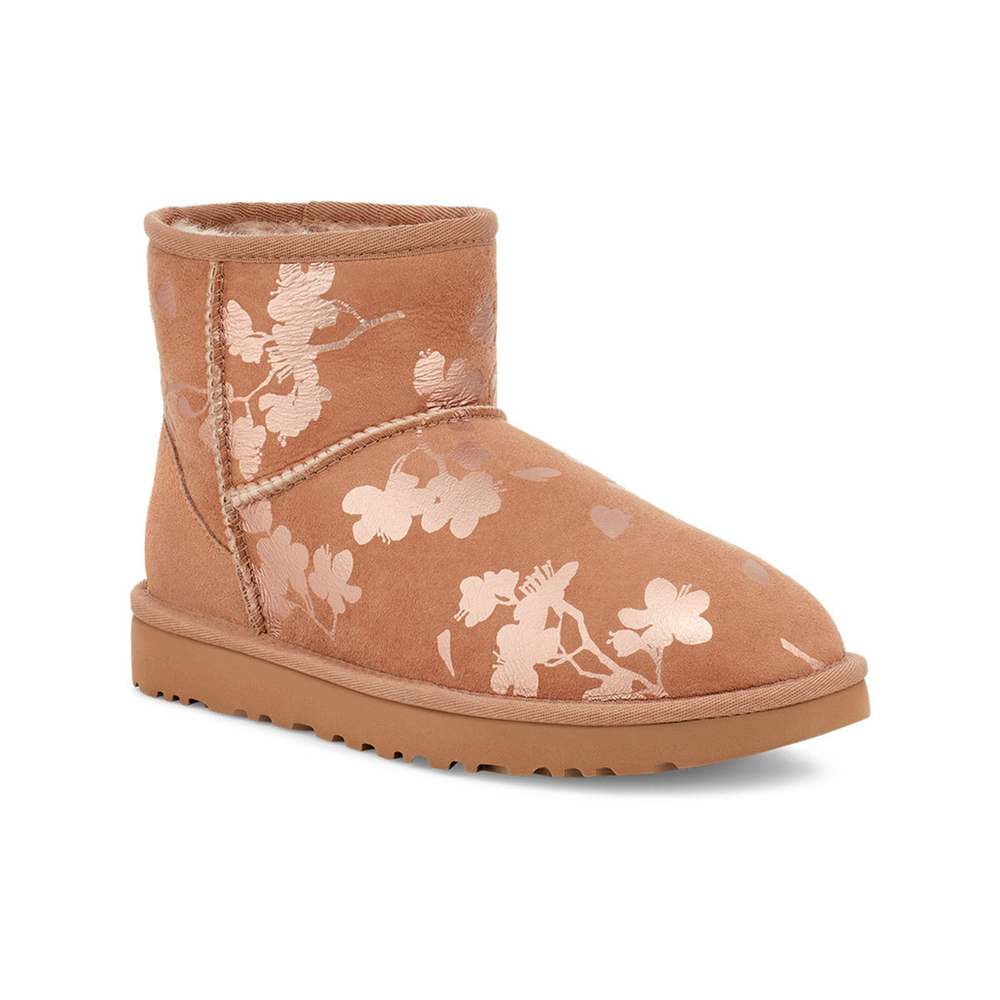 Сапоги UGG Classic Mini Floral Foil, 1118163-AMP
