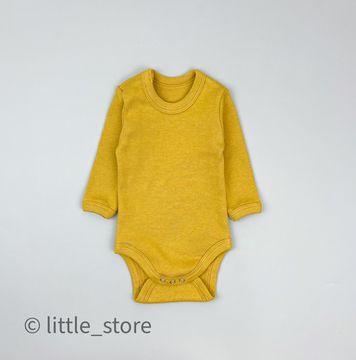 Боди из кашкорсе "New" Горчица