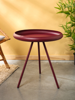 Столик кофейный текстурный "Баклажановый" 50х50х55 см