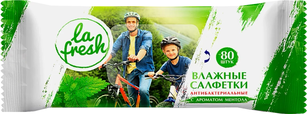 Влажные салфетки La Fresh антибактериальные 80шт