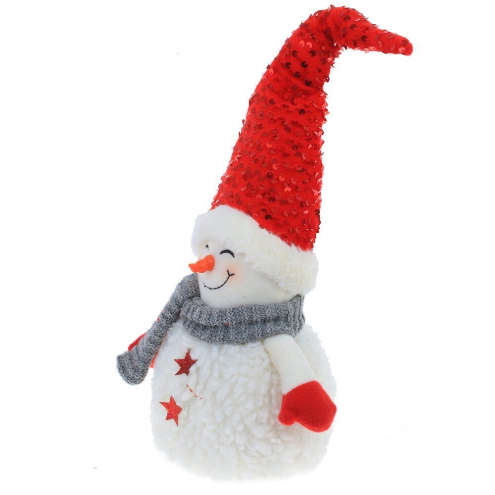 GAEM Игрушка мягконабивная "Снеговик", L17 W13 H42 см, 2в.