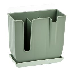 Подставка (сушилка) для столовых приборов и кухонных принадлежностей (с креплением)