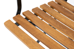 Стул из акации ЛАТА складной с подлокотниками