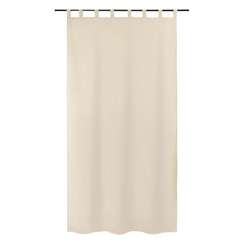 Штора из хлопка базовая бежевого цвета из коллекции essential, 150х290 см
