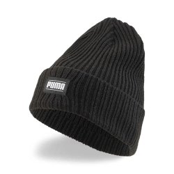 Шапка подростковая PUMA Classic Cuff Beanie Jr YOUTH, 02589401, черный