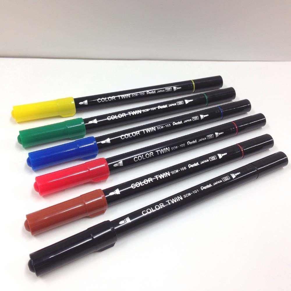 Ручки Pentel Color Twin (36 шт.)