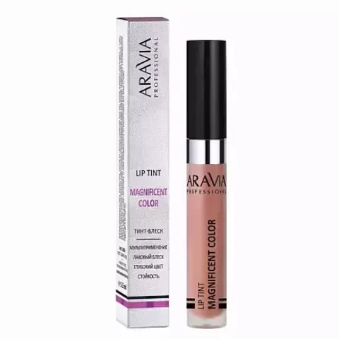 Тинт-блеск для губ 2-в-1 MAGNIFICENT COLOR, тон 07, 5,5 МЛ ARAVIA Prof