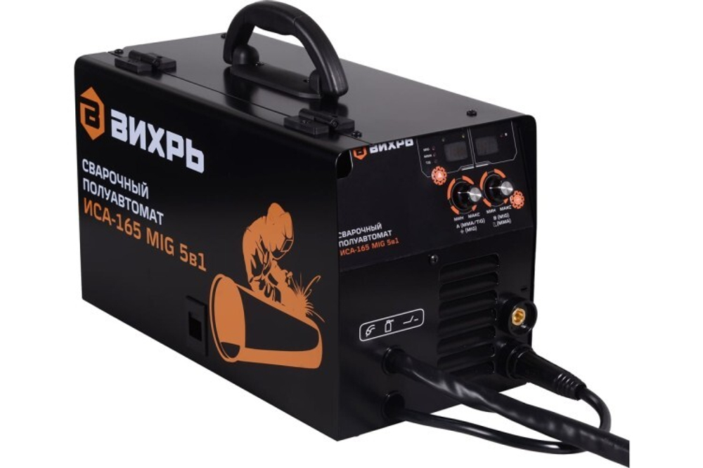 Сварочный полуавтомат ВИХРЬ ИСА-165 MIG 5в1 65/183
