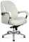 Кресло офисное Grand LB ivory слоновая кость экокожа