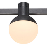 ST815.406.05 Магнитный трековый светильник FARM Черный LED 1*5W 3000K 78Lm Ra90 120 IP20 D75xH109 24V