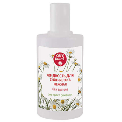 Ср-во д/снятия лака Care Point 100мл.Нежная