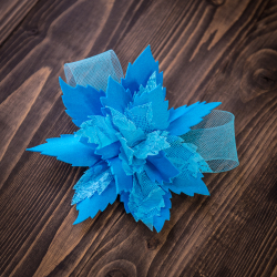 цветок из ткани