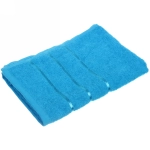 Полотенце махровое 50*90см «LUNA» цвет голубой 06000 плотность 360гр/м2