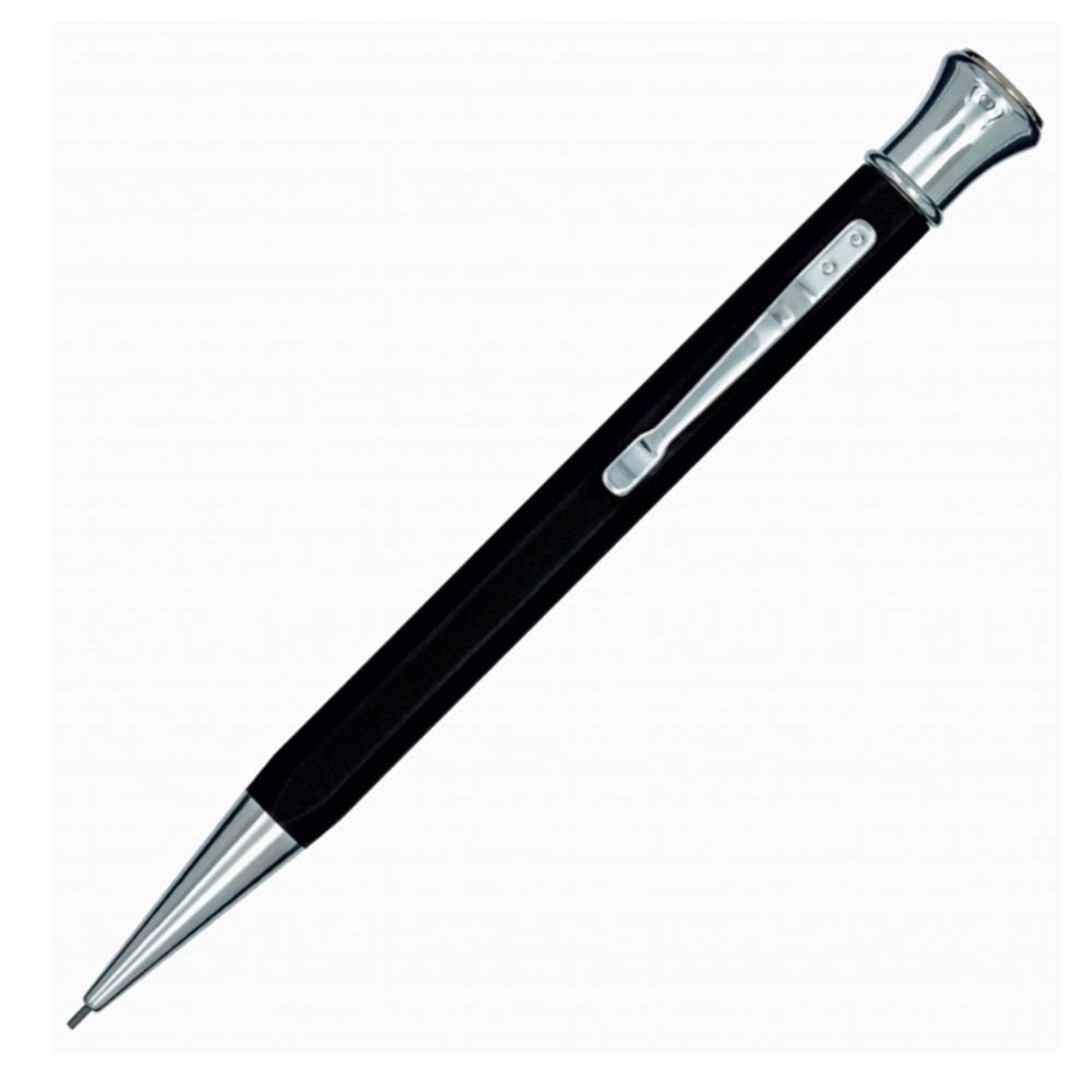Механический карандаш Aurora Permanento Black CT, в подарочной коробке