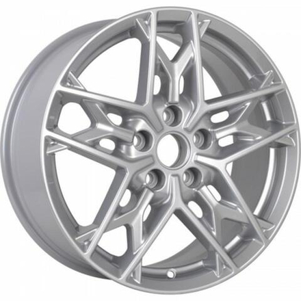 K&K KC894 7.5x17 5x114.3 ET 53 Dia 67.1 (silver)