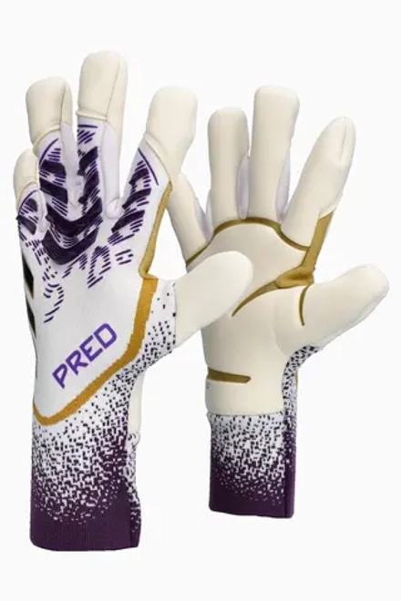 Вратарские перчатки adidas Predator Pro Hybrid Promo - белый