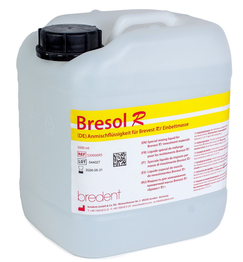 Брезол R жидкость для паковочной массы Бревест R1 (5 литров)