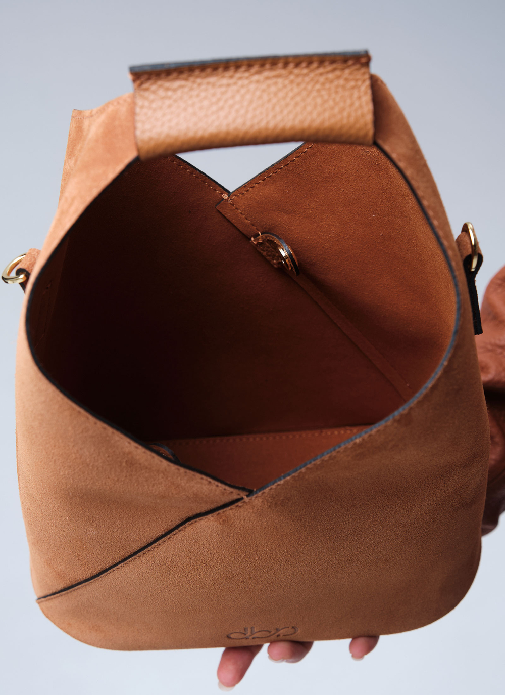 Замшевая сумка Rebecca DBR 31370 вуд