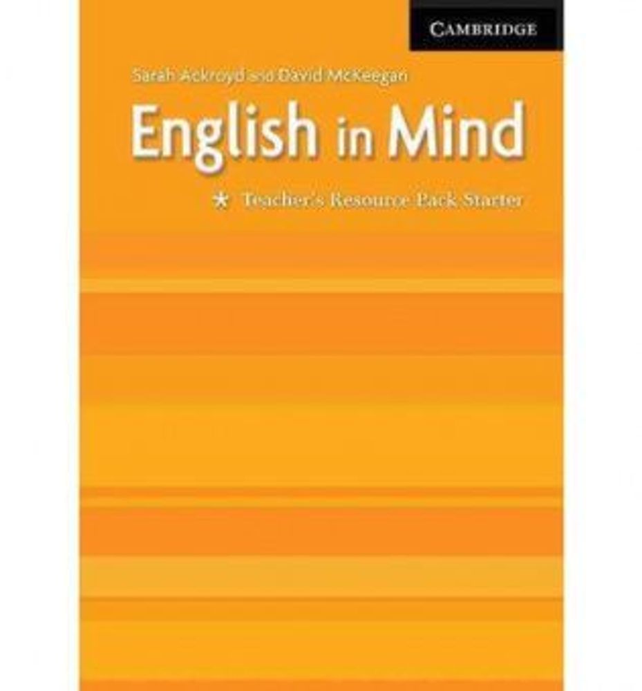 English in Mind Starter Teacher&#39;s Resource Pack