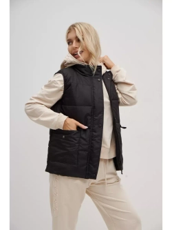 Жилетка утепленная безрукавка больших размеров