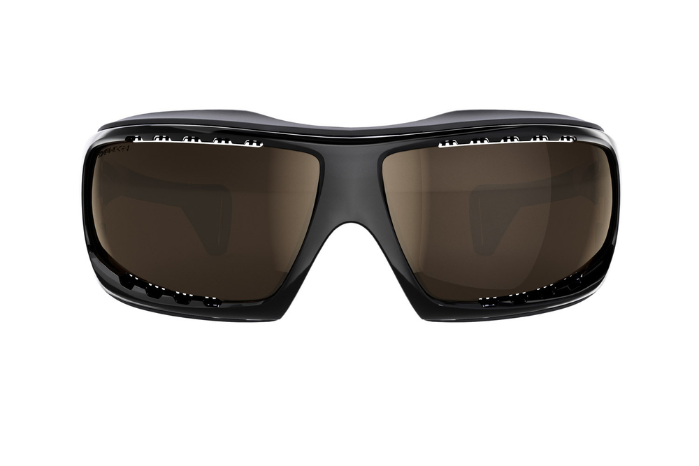 Спортивные очки LiP Typhoon / Gloss Black - Black / Zeiss / PA Polarized / Methane Brown Lens
